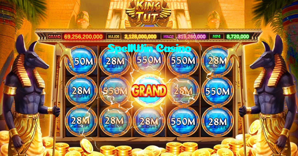 SpellWin Casino casino presented on mobile device in Pakistan with slots and live games